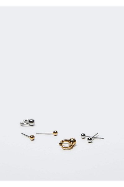 MANGO Woman Set mit 3 Ohrringen