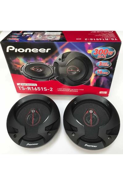 Pioneer Ts-r1651s-2 16cm Hoparlör 300 Watt Maximum Power 3 Yollu Tweeterli