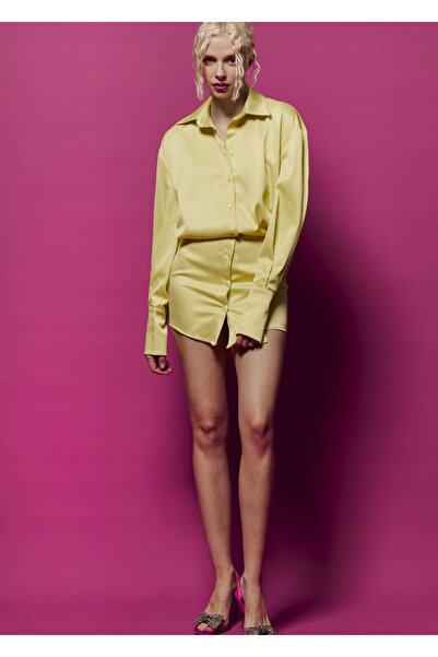 FK PYNAPPEL Saten Gömlek Elbise