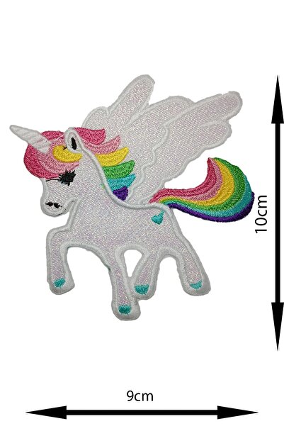 REMSATİC Ütü Ile Yapışan Arma - Patch - Yama Unicorn Modeli