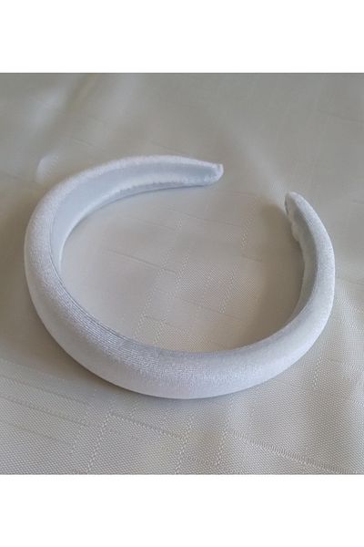 zeynep Velvet Bombless White Crown