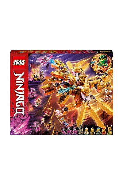 LEGO 71774 Ninjago - Lloydun Altın Ultra Ejderhası 989 Parça +9 Yaş