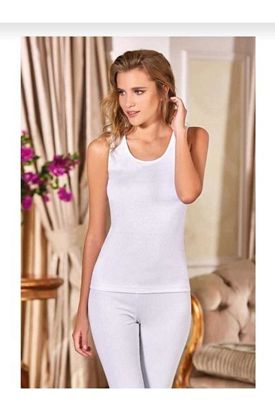 Berrak 2127 Lycra Thick Strap Αθλητής 6 τεμαχίων Λευκό