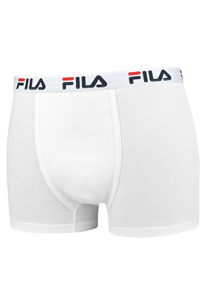 FILA Herren Boxershorts, 2er Pack - Baumwolle, einfarbig