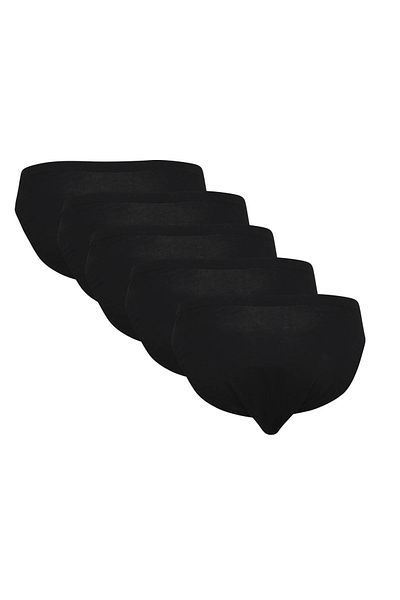 Tom Tailor Herren Slip, 5er Pack - Mini Slip, Basic, einfarbig