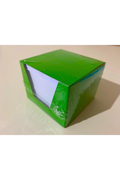 webbey Küp Not 10 Paket Küp Blok Not Kağıdı 1 Hamur 8x8 Cm
