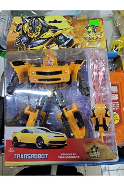 Erdem Oyuncak Bade Oyuncak Arabaya Dönüşen Robot 16 Cm