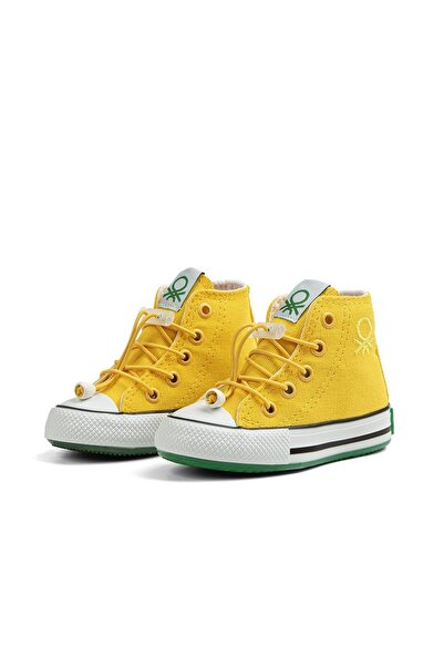 Benetton | Bn-30817- 3394 Sari - Çocuk Spor Ayakkabı