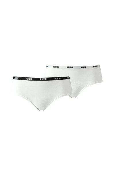 Puma Damen Hipster – Kultiger, weicher Baumwoll-Modal-Stretch, 2er-Pack