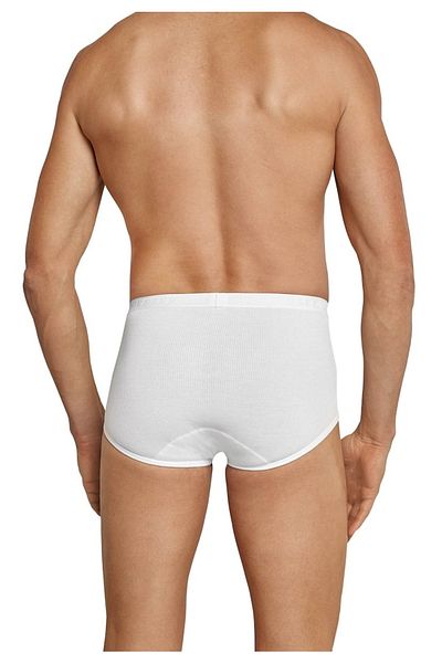Schiesser Herren Slip - Original Doppelripp, Classic, Baumwolle, Eingriff