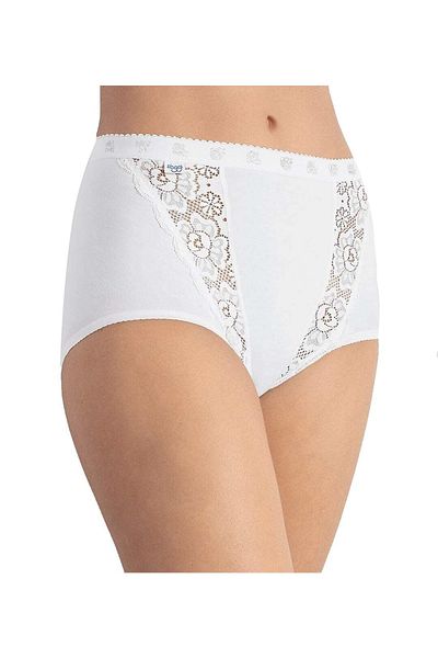 SLOGGI Damen Slip - Chic, Maxi, 4er Pack, einfarbig