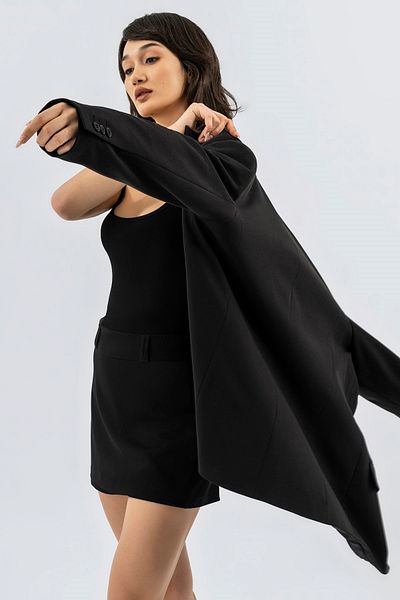 NEFS Design High Quality Fabric Silk Lined Blazer Jacket