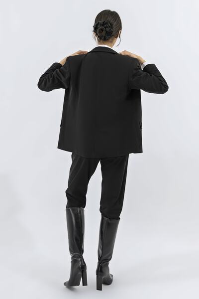 NEFS Design High Quality Fabric Silk Lined Blazer Jacket