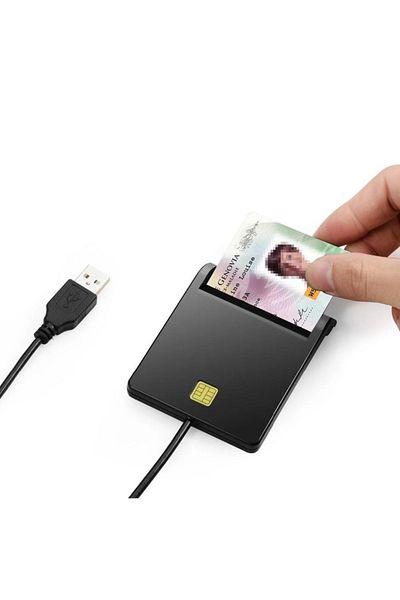 sgeteknoloji قارئ بطاقة شريحة USB