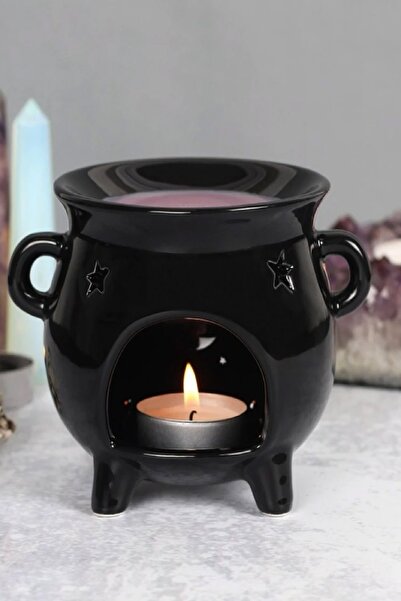 Me Ama Kulplu Seramik Buhurdanlık