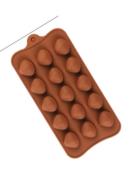 ADASYA Deniz Kabuğu Model Çikolata Silikon Kalıbı