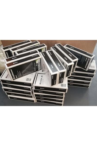 Leuchtturm 25 Adet Orijinal Kendinden Yapışkanlı Madeni Para Kapaması 35mm, Beyaz