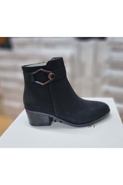 BİLENER Μπότες με χαμηλό τακούνι σμαραγδένιο γκρι δερμάτινο φερμουάρ Αντιολισ...