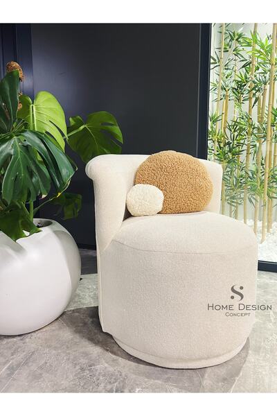 S Home Design Concept Mochka Berjer Çay Seti, Teddy, Krem2