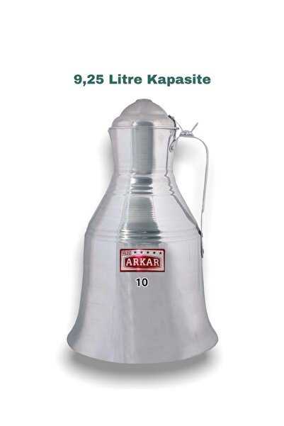 YILDIZ ARKAR Alüminyum Parlak Güğüm Ibrik 9,25 Litre No 10