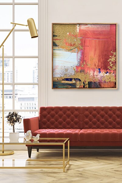 TAVOLO ARTE - (çerçeveli) Yağlıboya Dokulu Soyut/somut/manzara Tablo – Tav-105