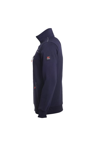 Cresta Ανδρικό μπουφάν με φερμουάρ Navy Blue / Φούτερ