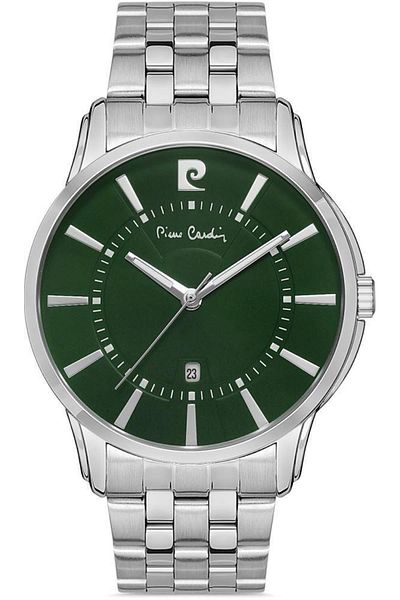 Pierre Cardin 800211F05 Steel Cord Men's Wristwatch 30 Mt Waterproof