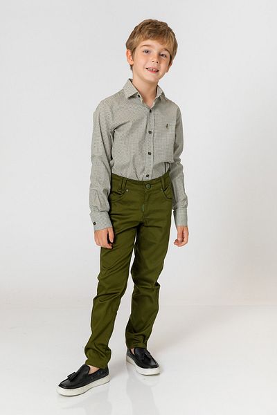 incity Boy's Khaki Trousers