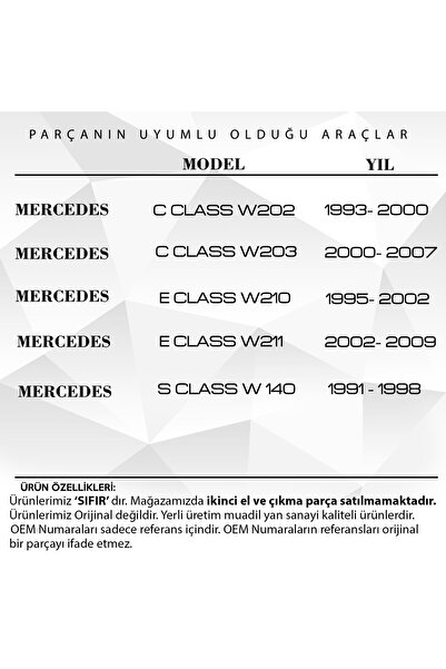 ALPHA AUTO PART Mercedes E Sınıf (w210-w211) Için Sunroof Perde Izgarası- Gri 2'li