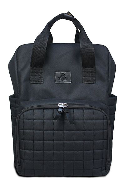 Stylo Extra Light Black Mother Baby Bag - Feather