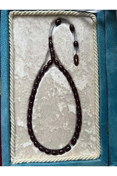 Kehribarstore Set de imitație de chihlimbar de foc otoman cu cutie specială