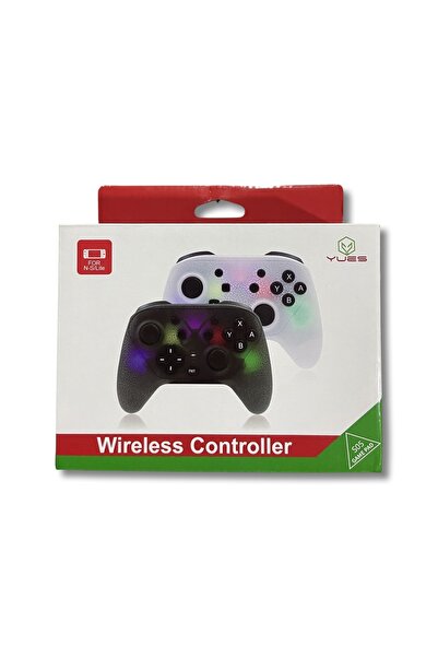 YUES Işıklı Pro Controller | Switch / Switch Lite / PC / Android Uyumlu, Düşük Gecikme