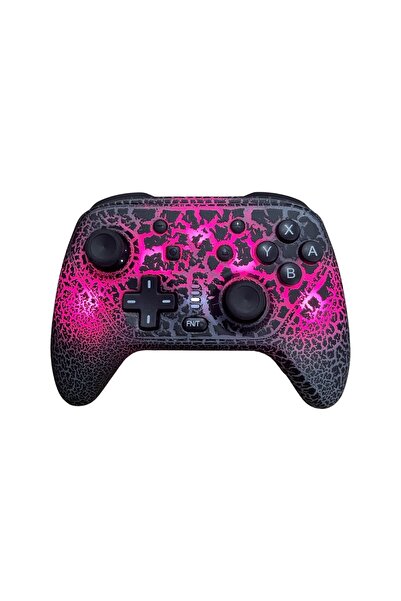 YUES Işıklı Pro Controller | Switch / Switch Lite / PC / Android Uyumlu, Düşük Gecikme