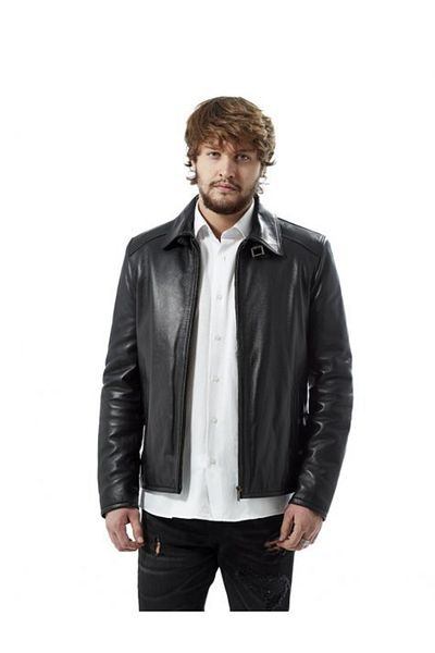 Hodore Kenwod Black Leather Jacket Kenwod Black Leather Jacket