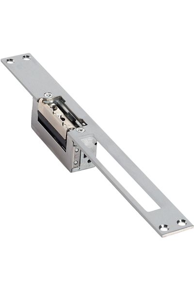 Kale Kilit Electric Door Striker Push Open Stainless Mirrored Latch Adjustable