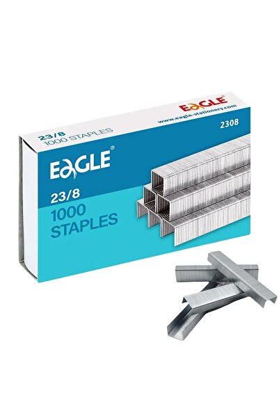 Eagle 23/8 Zımba Teli Gümüş Rengi 1000 Li (2308)