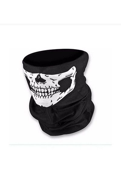 Şahin Military Material Neck Collar Skull Thermal Fabric Neck Collar