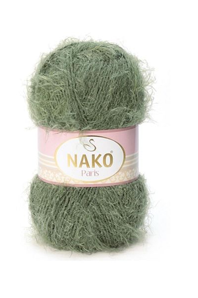 NAKO Paris 5 Pieces Knitting Thread 45 Khaki