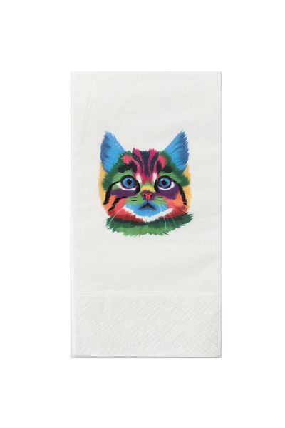 NapkinStore Cat Patterned Design Napkin 20 Pack