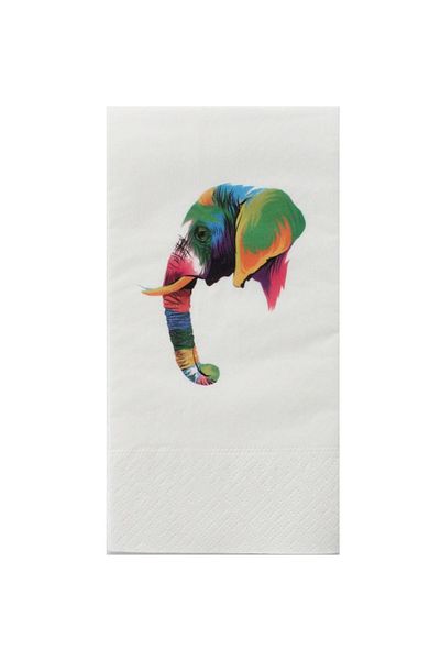 NapkinStore Elephant Patterned Design Napkin 20 Pack