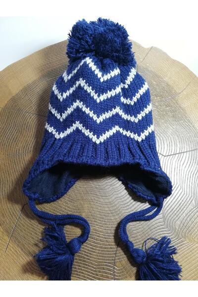 Kitti قبعة للأولاد برباط من الصوف 22120-06-025 1-4 سنوات