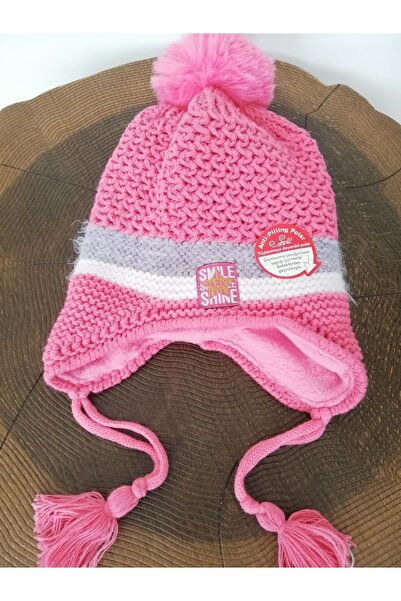 Kitti Girl's Fleece Laced Beret 22130-05-061 4-8 Years