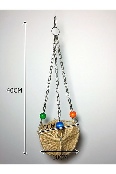 Ciko Kafes Bird Sleeping Hammock Swing And Nest