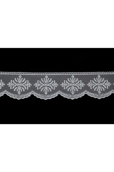 Nazarone Tulle Guipure 2039 9m-white