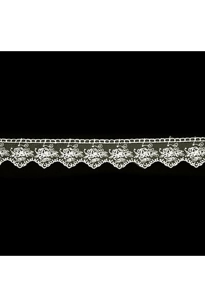 Nazarone Tulle Guipure 2211 9mt-white