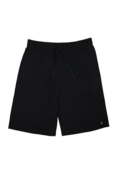 White&Melon Unisex Lacivert Şort