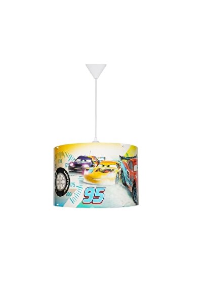 YKC Şimşek Mcqeen Cars Panorama Sarkıt-renkli