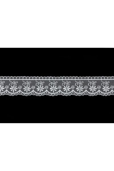 Nazarone Tulle Guipure 2045 9m-white