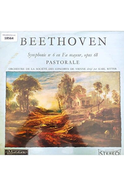 Plak Merkezi Beethoven (karl Rıtter) - Dönem Baskı