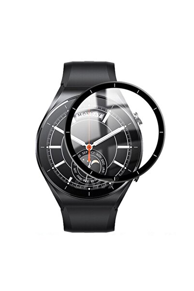 Microcase Xiaomi Watch S1 1.43" Tam Kaplayan Kavisli Ekran Koruyucu 3d Pet Fi...